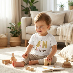 Nightingale Melody Kleinkind-T-Shirt Kleinkind T-shirt