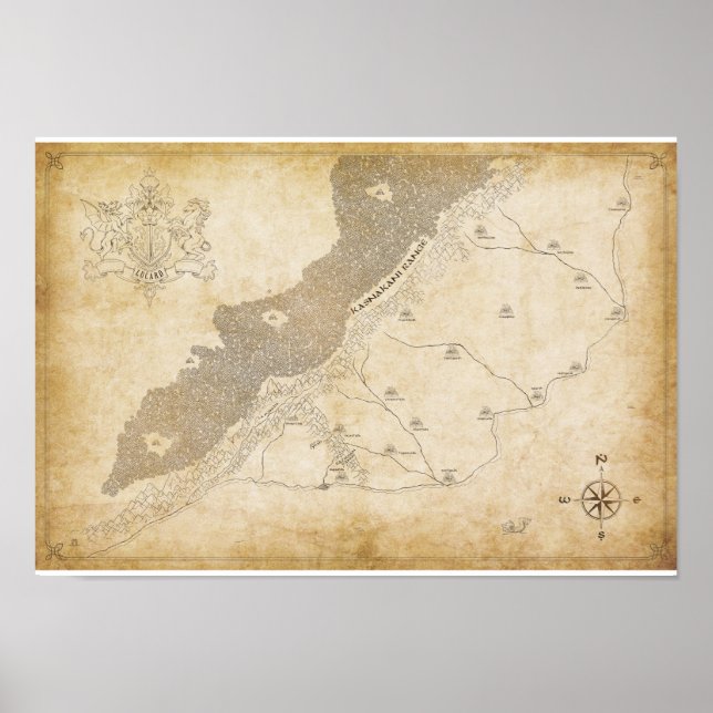 Nightlord FUGUE Karte Poster (Vorne)