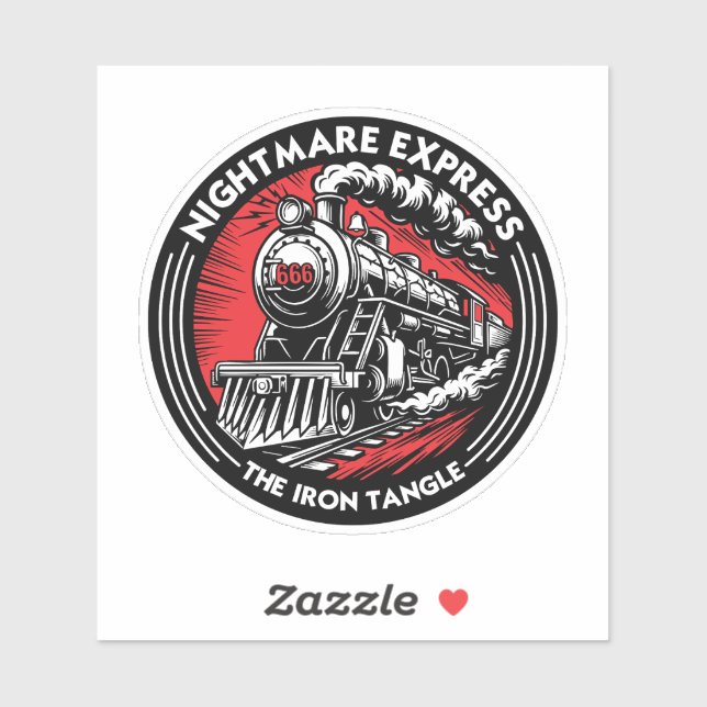 Nightmare Express | Dungeon Crawler Carl Aufkleber (Blatt)