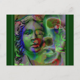 Nightmare (Green) 2005 von Mark Edward Westerfield Postkarte