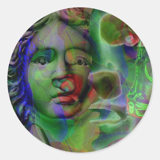 Nightmare Green Sticker (Vorderseite)