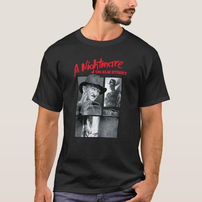 Nightmare on Elm Street Grid T-Shirt (Vorderseite)