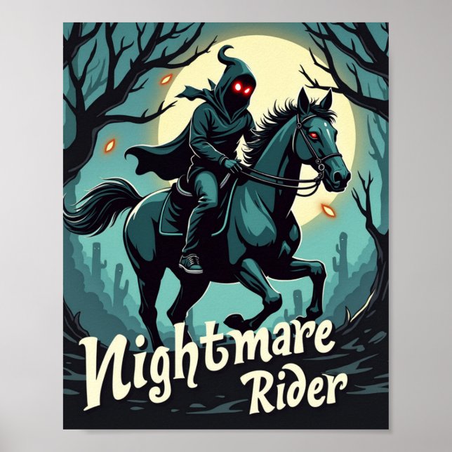 Nightmare Rider Poster (Vorne)