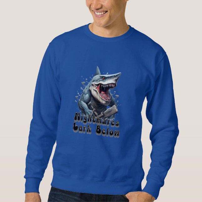 Nightmares Lurk Untere Geschenkidee Sweatshirt (Vorderseite)