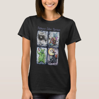 Nightmeow vor Hiss tmas Katzen T-Shirt