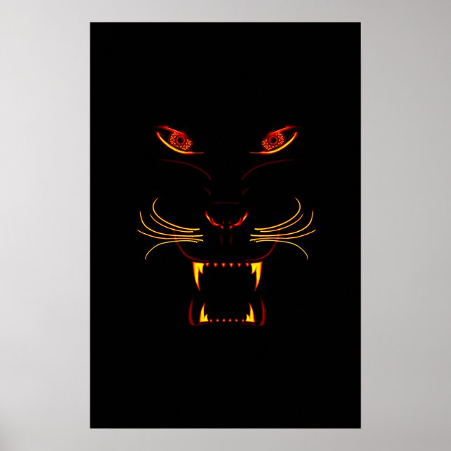 NightMinds - Panther's Heat Poster (Vorne)