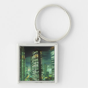 Nightscape, Shinjuku, Tokio, Japan Schlüsselanhänger