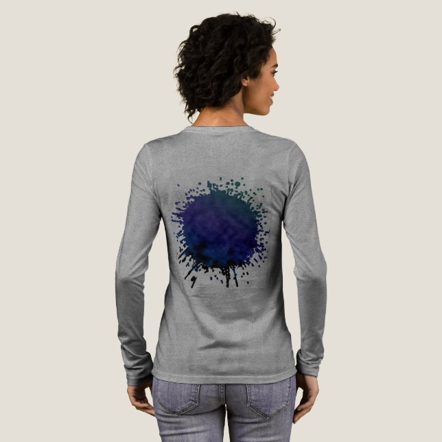 Nightshade Veil Tri-Blend Shirt (Voller Rückseite)