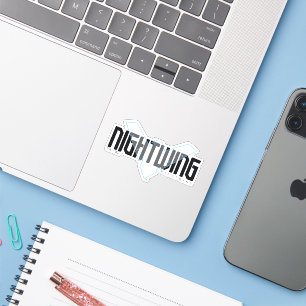 Nightwing Hi-Tech Namensgrafik Aufkleber