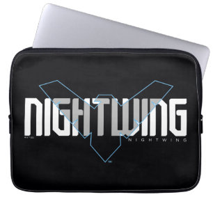 Nightwing Hi-Tech Namensgrafik Laptopschutzhülle