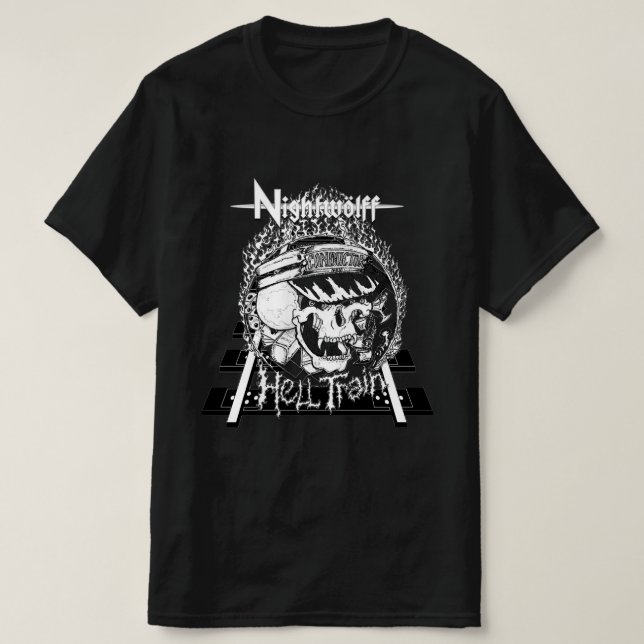 Nightwölff Hell Train T-Shirt (Design vorne)