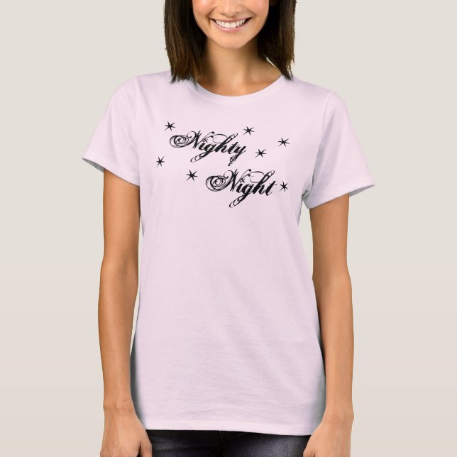 Nighty-Nacht T-Shirt (Vorderseite)