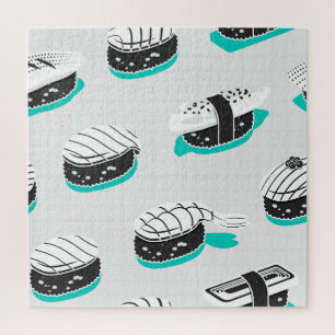 Nigiri Sushi, neonisch Vintag. Puzzle