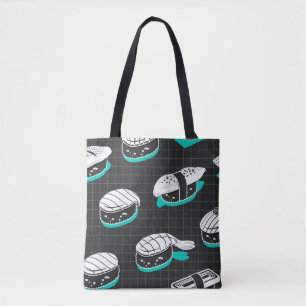 Nigiri Sushi Vintage-Skizzenmuster