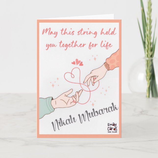 Nihak Mubarak - Rings String Karte (Vorderseite)