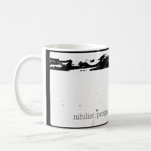 Nihilistischer Pinguin Kaffeetasse