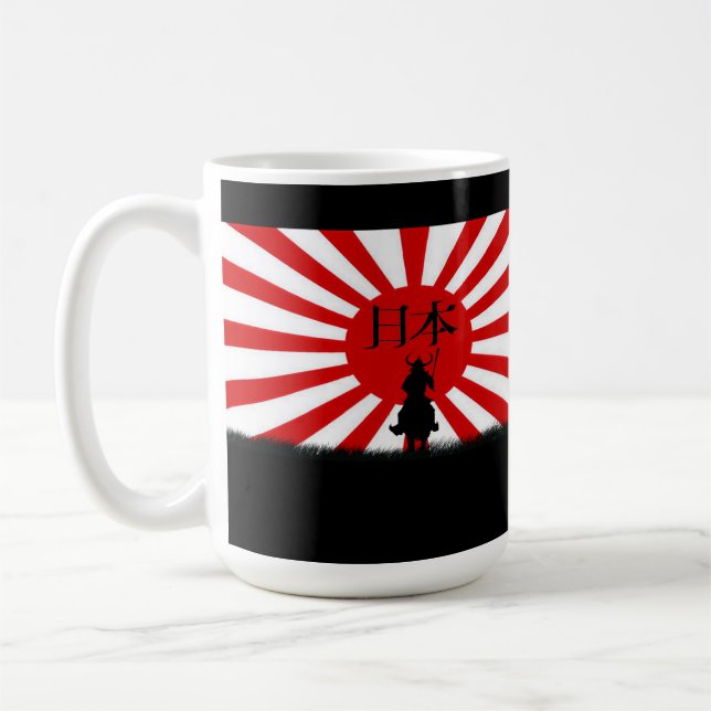 Nihon Flag Japan Samurai Patriotic Tasse Series (Links)