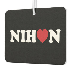 Nihon Liebe Heart Air Freshener Autolufterfrischer
