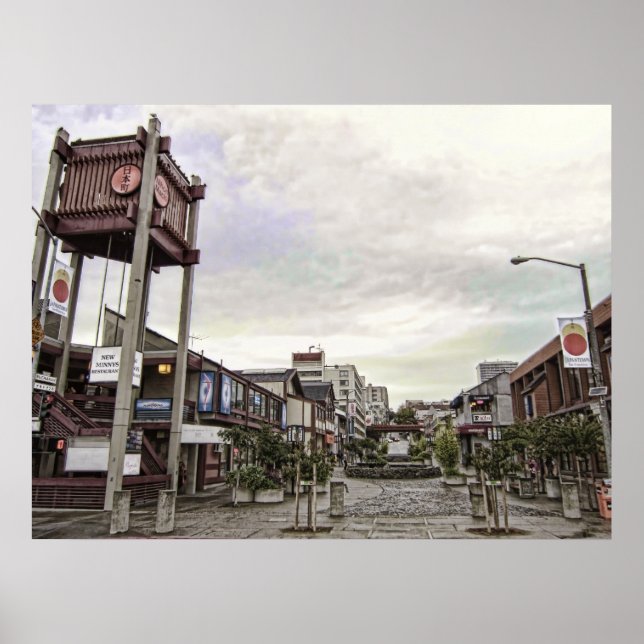NIHON MACHI - JAPAN TOWN - SAN FRANCISCO POSTER (Vorne)
