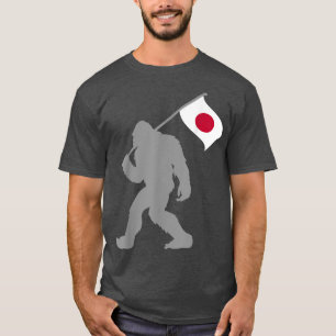 Nihon oder japanische Flagge auf der japanischen F T-Shirt