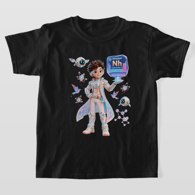 # Nihonium (Nh) – Atom | ATOMIVRA™ Kollektion T-Shirt (Ablage )