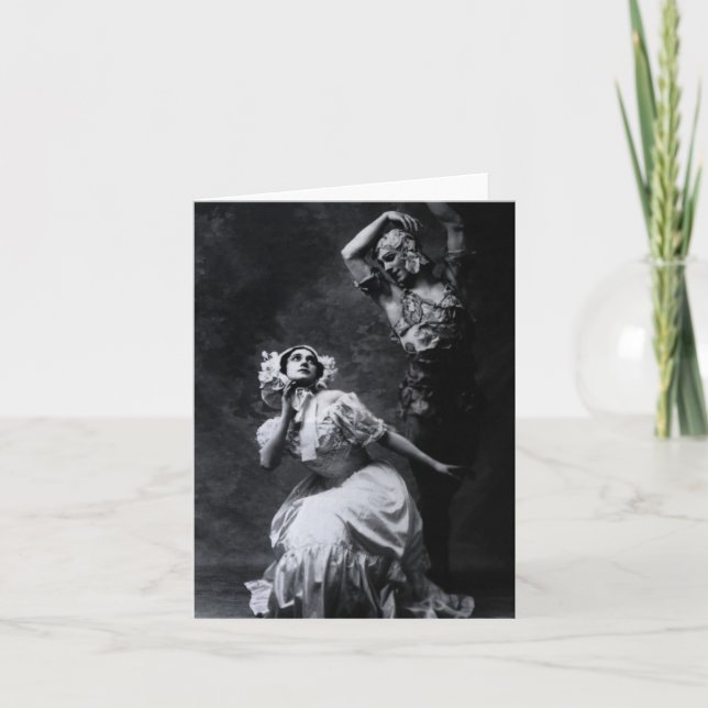 Nijinsky Notecard Karte (Vorderseite)