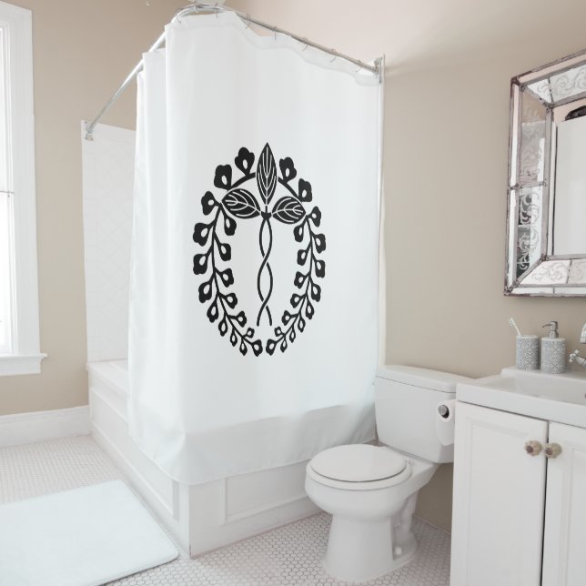 Nijo wisteria duschvorhang (Beispiel)