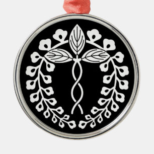Nijo-Wisterie Ornament Aus Metall