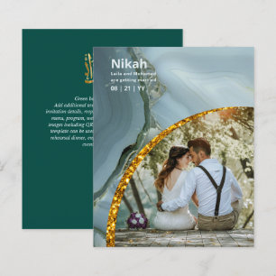 NIKAH - Hochzeitbudget Agate Gold Aquamarines FOTO