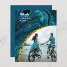 NIKAH - Hochzeitbudget Agate Gold Aquamarines FOTO