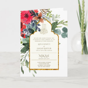 Nikah Walimah Wedding Invitation Program UAWG Karte