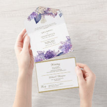 NIKAH WALLIMAH Gold Floral