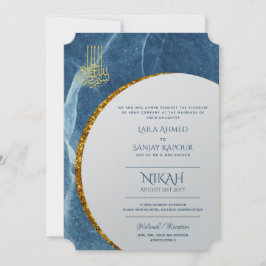 Nikah Wedding Invites | Islamischer Walimah Modern Einladung