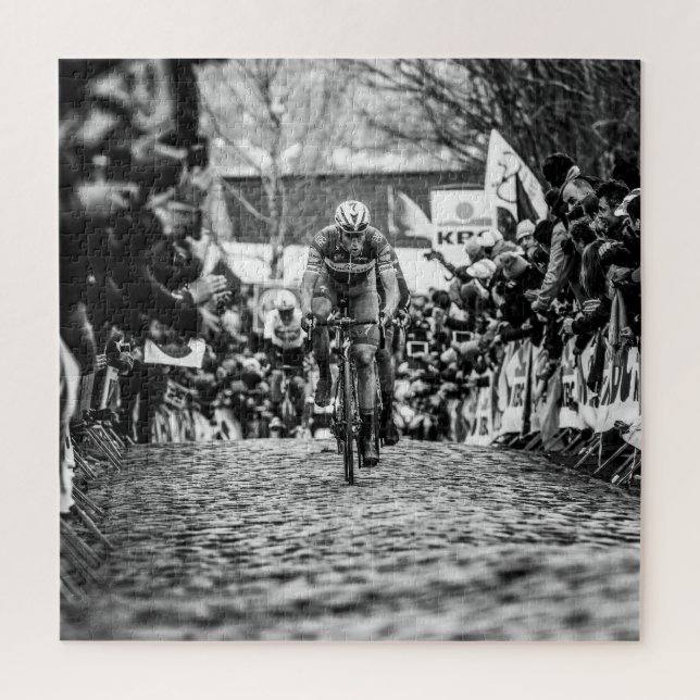 Niki auf Kwaremont - RVV2018 Puzzle (Vertikal)