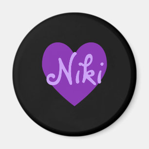 Niki in Lila Magnet