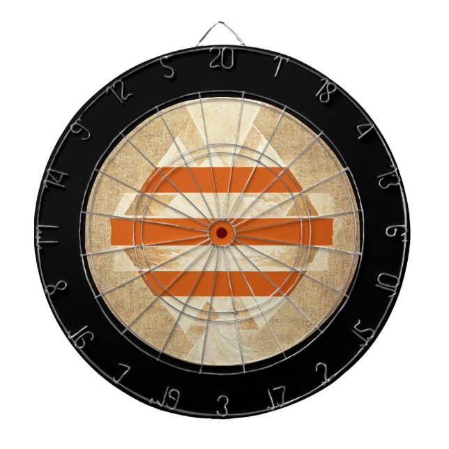 Nikias Logo Dartscheibe (vorne)
