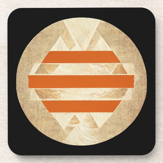Nikias-Logo Getränkeuntersetzer (Vorderseite)