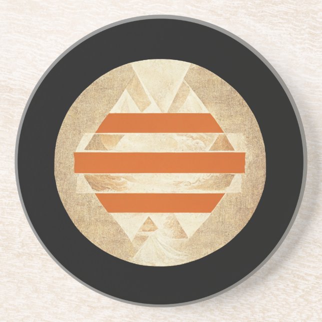 Nikias-Logo Getränkeuntersetzer (Vorne)