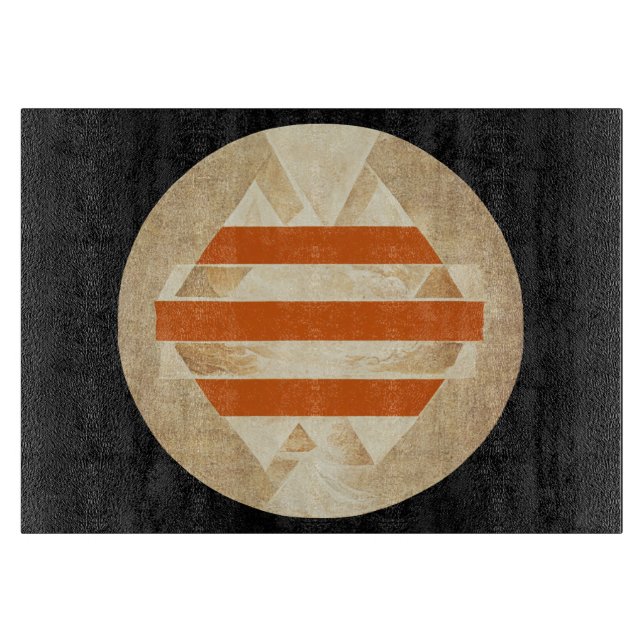 Nikias Logo Schneidebrett (Vorderseite)