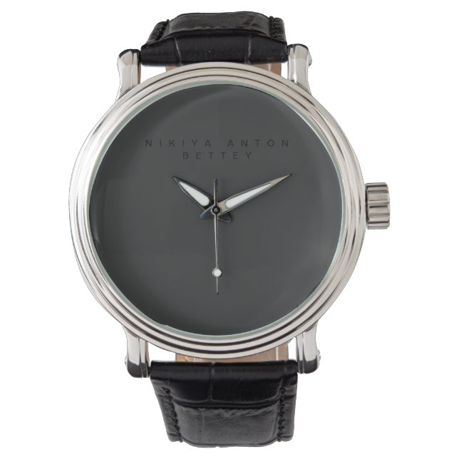 Nikiya anton bettey Draft watch Armbanduhr (Vorderseite)