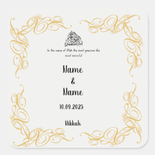 Nikkah bevorzugt Aufkleber