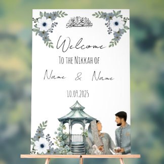 Nikkah-Zeichen Acrylschild