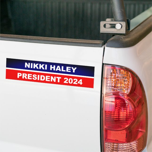 Nikki Haley 2024 Autoaufkleber (Auf Lkw)
