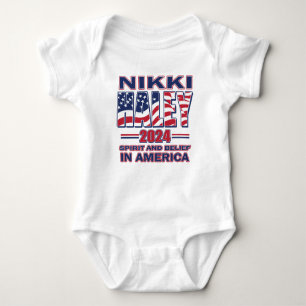 Nikki Haley 2024 Baby Strampler