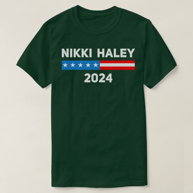 Nikki Haley 2024 T-Shirt (Design vorne)