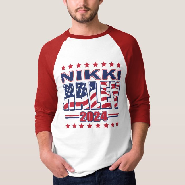 Nikki Haley 2024 T-Shirt (Vorderseite)