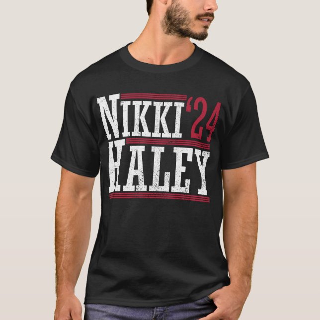 Nikki Haley '24 Haley 2024 Elect President Haley T-Shirt (Vorderseite)
