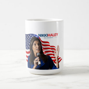 Nikki Haley für Präsident 2024 Kaffeetasse