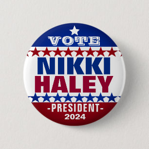 Nikki Haley für Wahlkampffunktion des Präsidenten Button