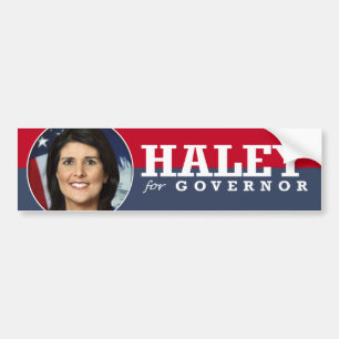 NIKKI HALEY KAMPAGNE AUTOAUFKLEBER